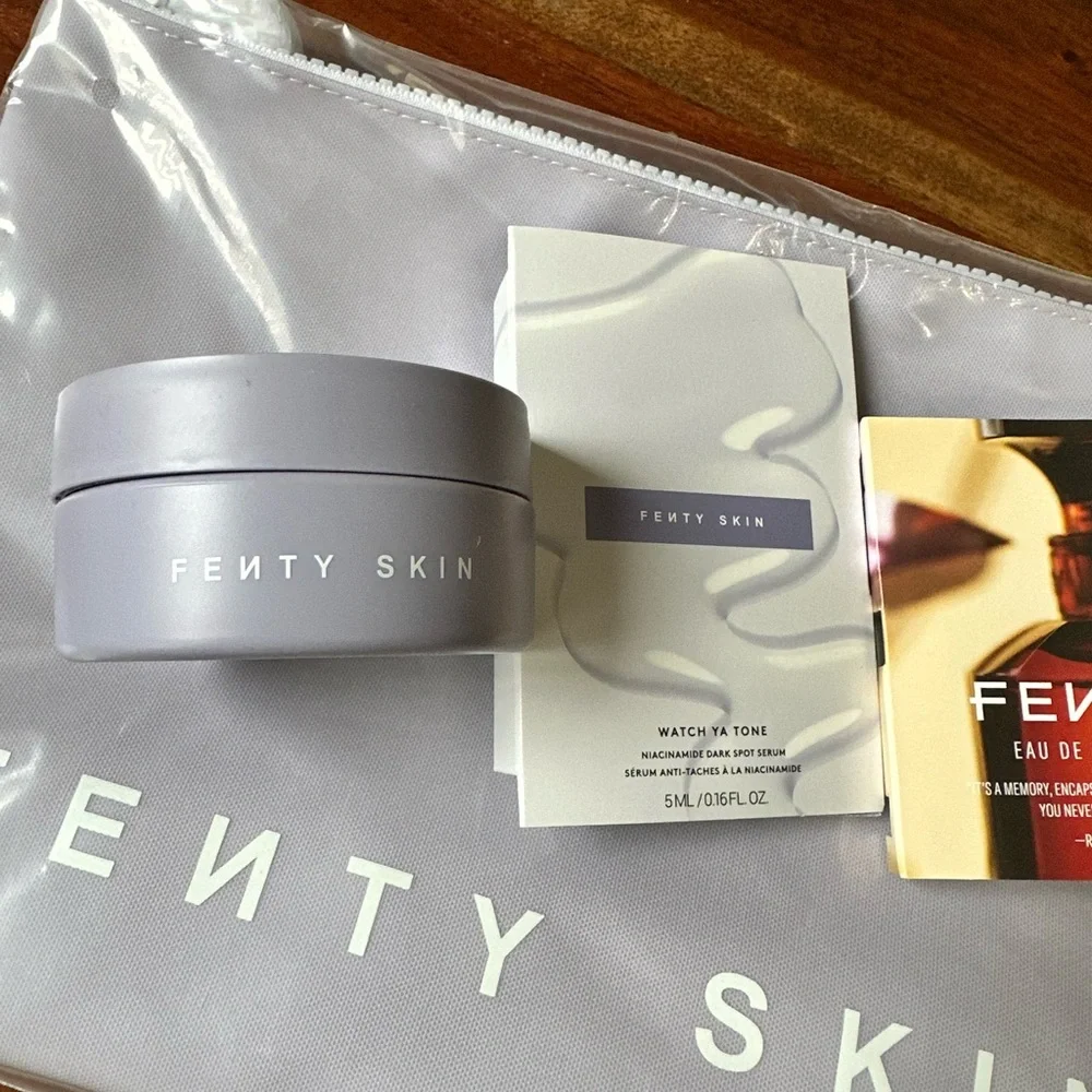 Fenty Beauty Cosmetic Bag & Lil Butta Dropz Bindle